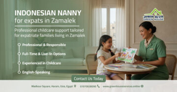 Indonesian nanny for expats in Zamalek