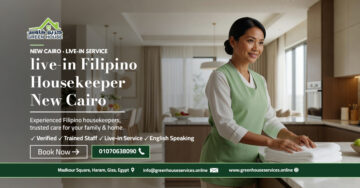 live-in Filipino housekeeper New Cairo