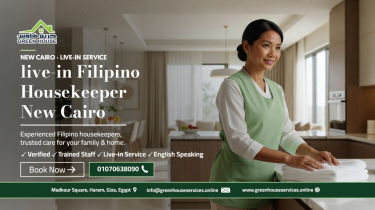 live-in Filipino housekeeper New Cairo