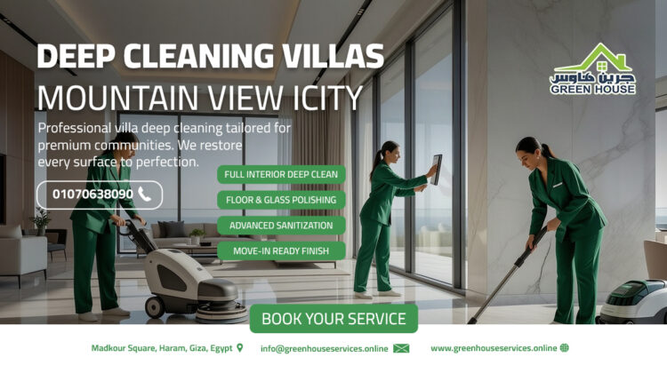deep cleaning villas Mountain View iCity