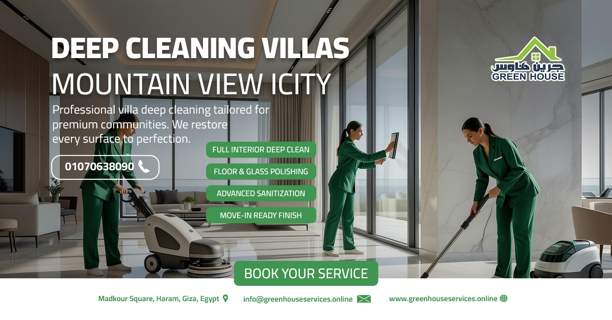 deep cleaning villas Mountain View iCity