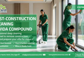post-construction cleaning Mivida compound