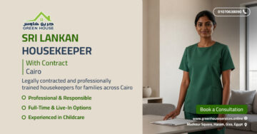 Sri Lankan housekeeper with contract Cairo
