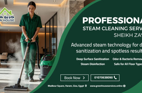 professional steam cleaning service Sheikh Zayed