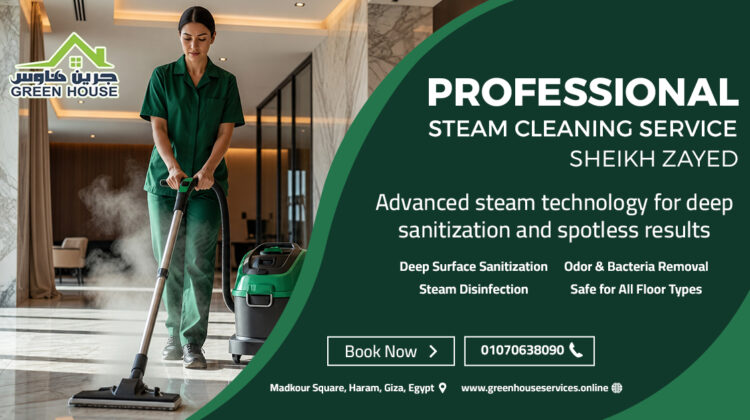 professional steam cleaning service Sheikh Zayed
