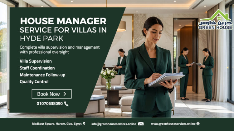 house manager service for villas in Hyde Park