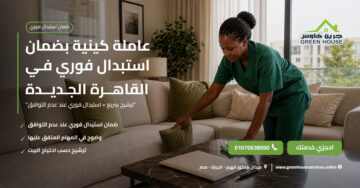 عاملة كينية بضمان استبدال فوري في القاهرة الجديدة