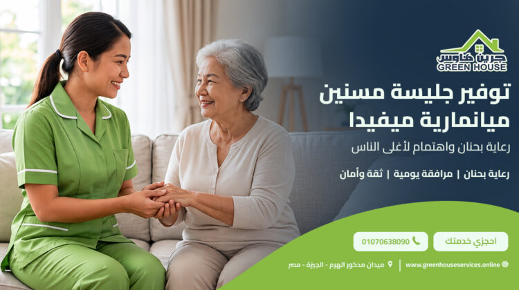 توفير جليسة مسنين ميانمارية ميفيدا